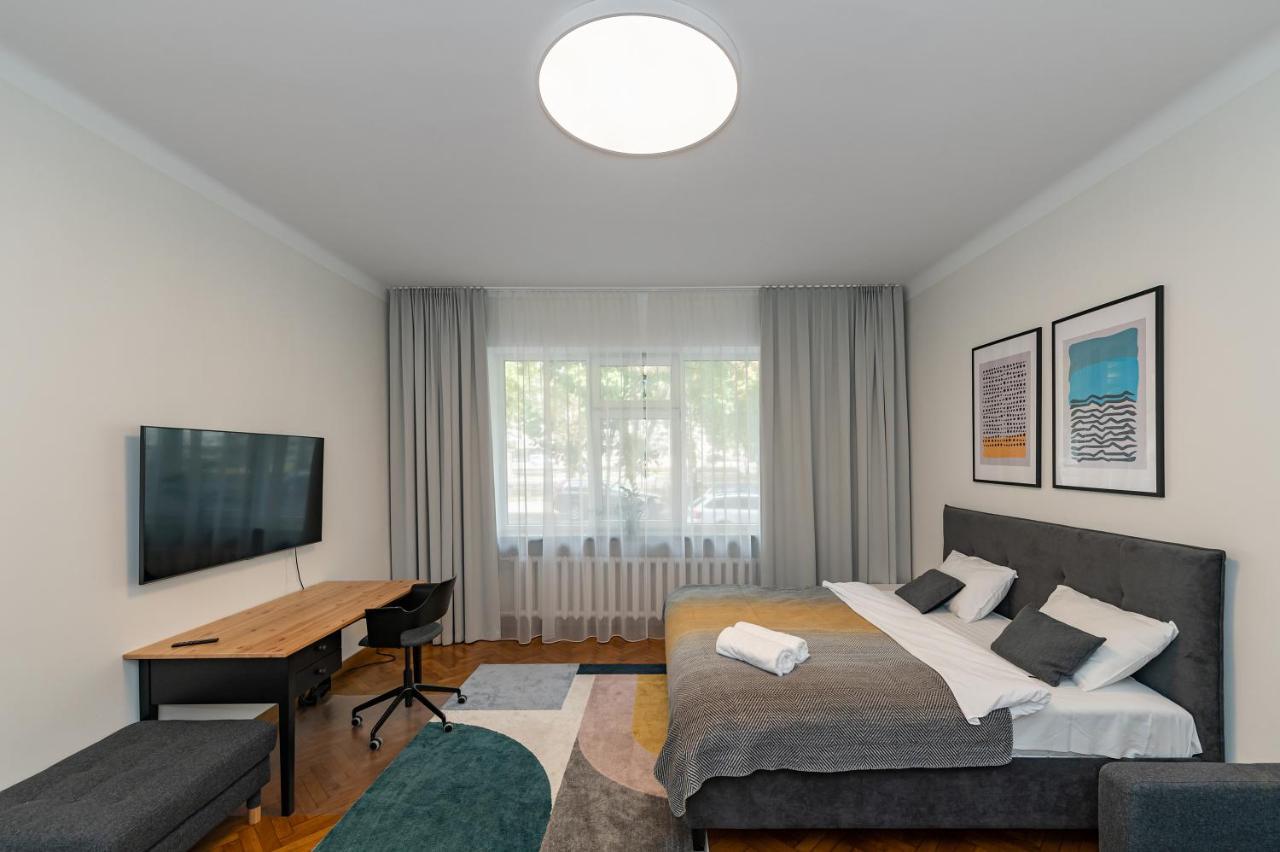 קובנה Downtown 4Bd Master Apartment By Hostlovers מראה חיצוני תמונה