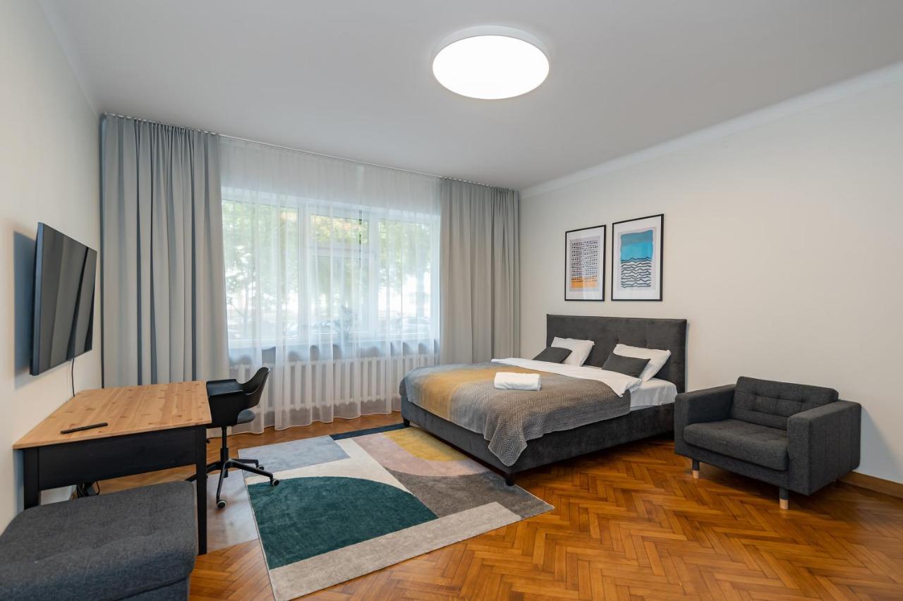 קובנה Downtown 4Bd Master Apartment By Hostlovers מראה חיצוני תמונה